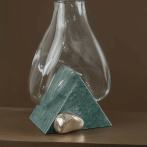 Vaso Noor Mármore Verde Guatemala
